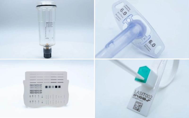 anh-img-khac-laser-uv-tren-nhua-y-te Máy khắc laser UV (3W-5W-10W): Khắc Lạnh, báo giá 2026